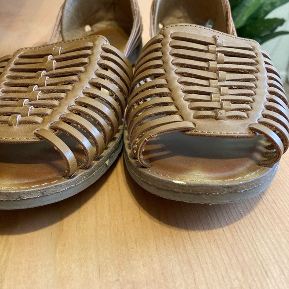 Brown Woven Flats - Picture 4 of 4